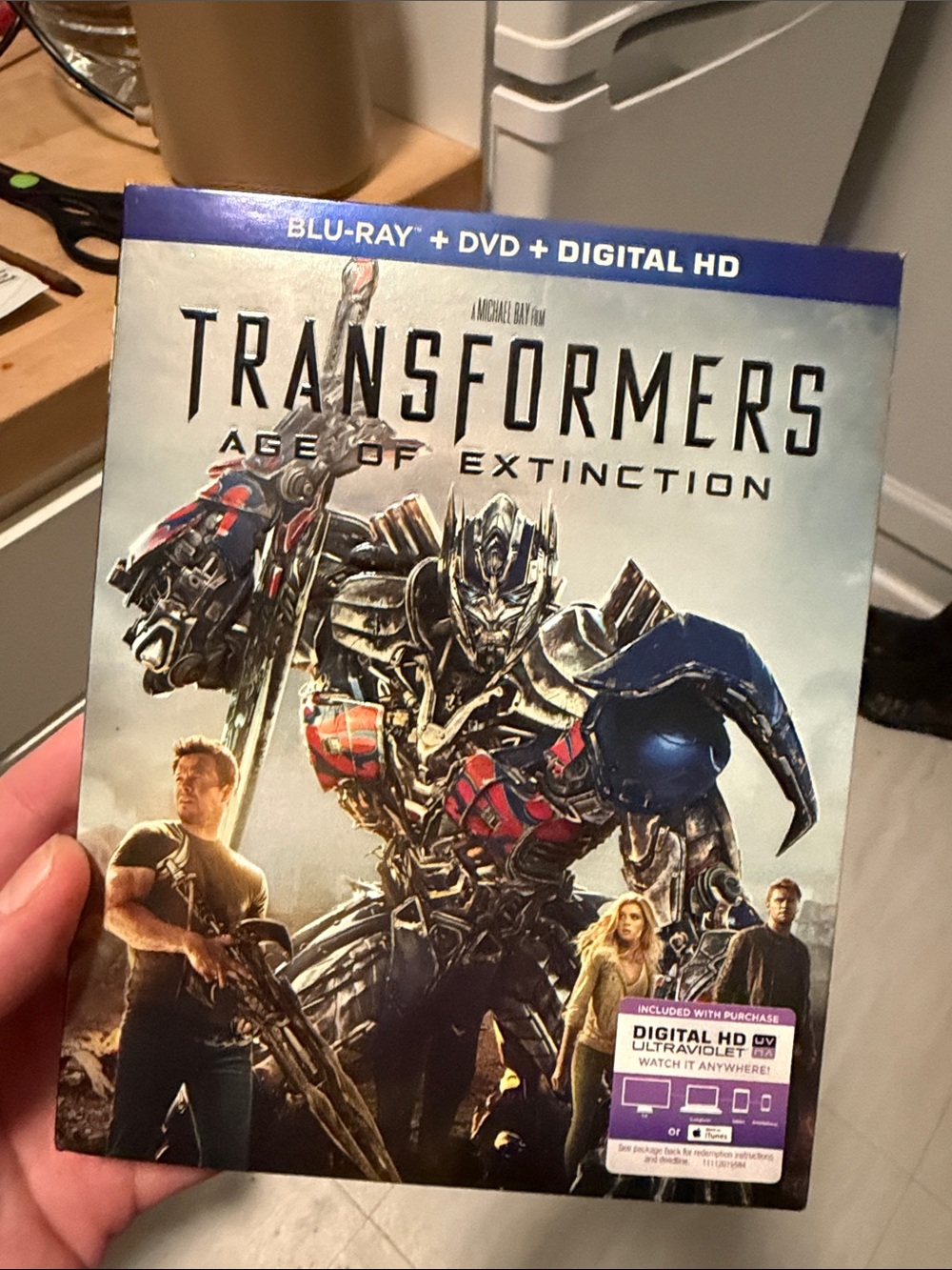 Transformers: Age of Extinction Blu-ray + DVD + Digital HD